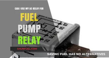 Using AC Relay as Fuel Pump Relay: Compatibility and Risks Explained
