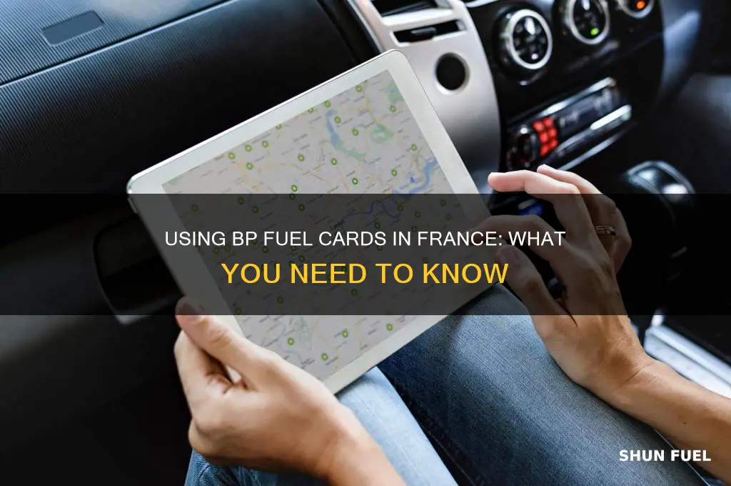 can i use my bp fuel card in france