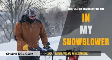 Using Chainsaw Fuel Mix in Snowblower: Safe or Risky?
