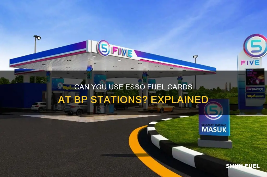 can i use my esso fuel card at bp