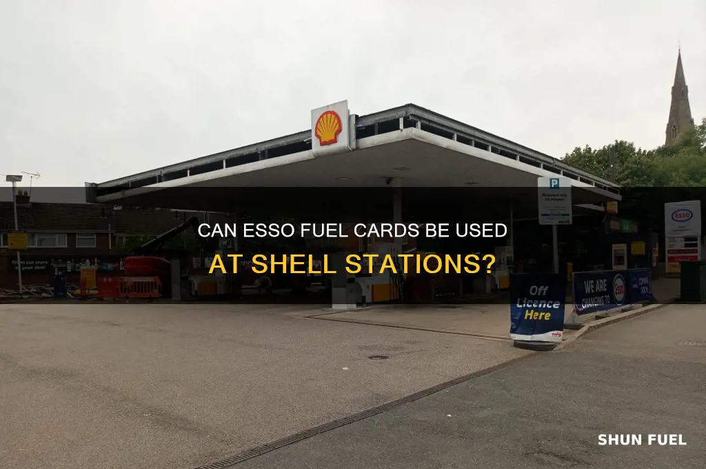 can i use my esso fuel card at shell