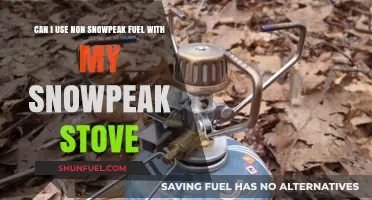 Using Non-Snowpeak Fuel in Your Snowpeak Stove: Compatibility and Safety Tips