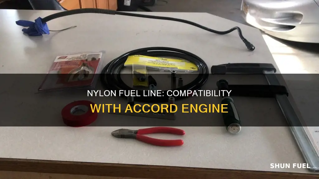 can i use nylon fuel line accord