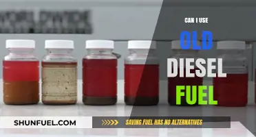 How to Use Old Diesel Fuel