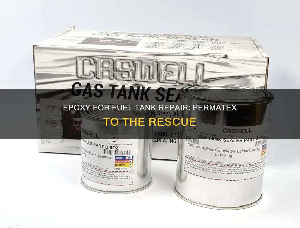can i use permatex epoxy to repair fuel tank