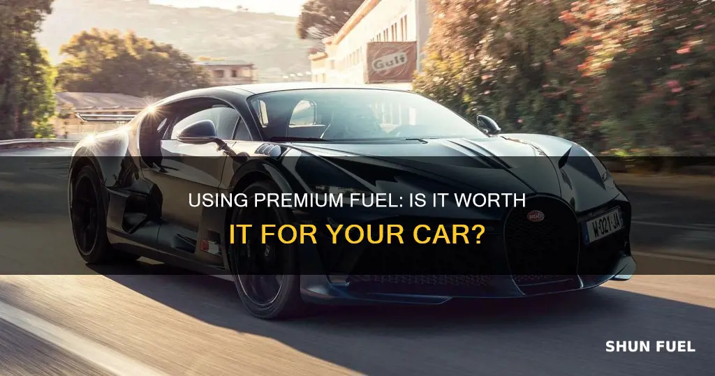 can i use premium fuel in my car