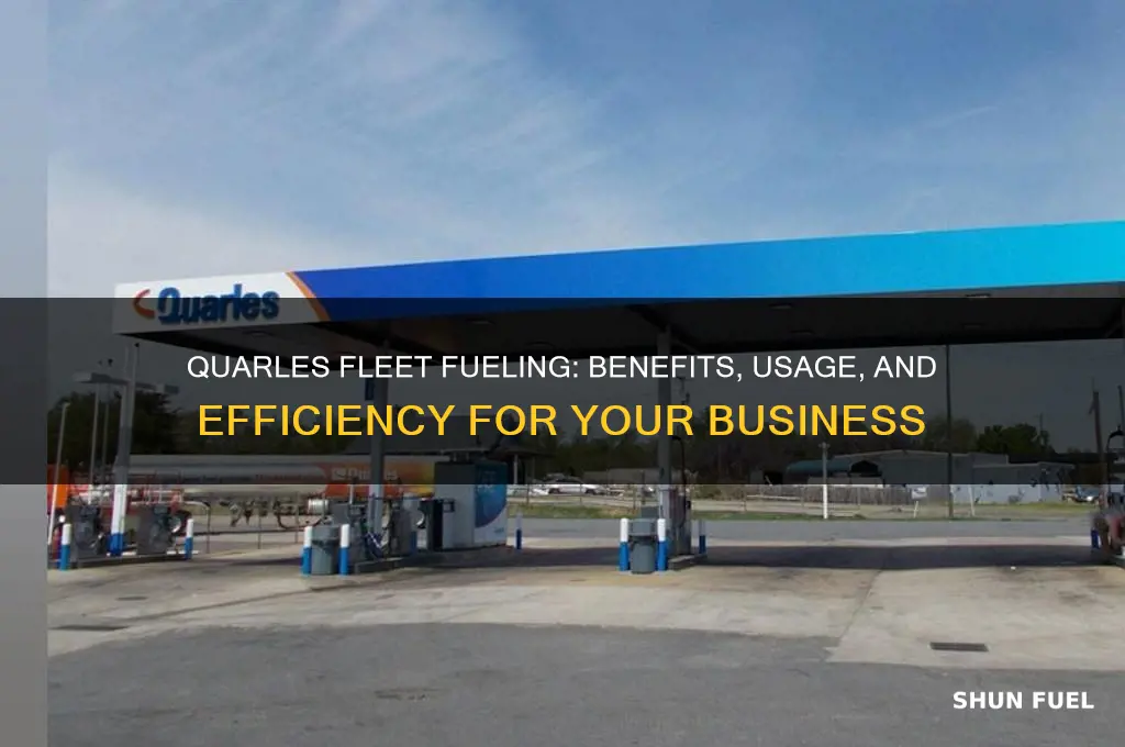 can i use quarles fleet fueling