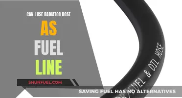 Using Radiator Hose as Fuel Line: Safe or Not?