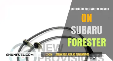 Redline Fuel System Cleaner: Safe for Subaru Forester Engines?