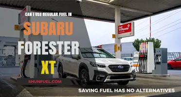 Regular Fuel in Subaru Forester XT: Compatibility and Performance Insights