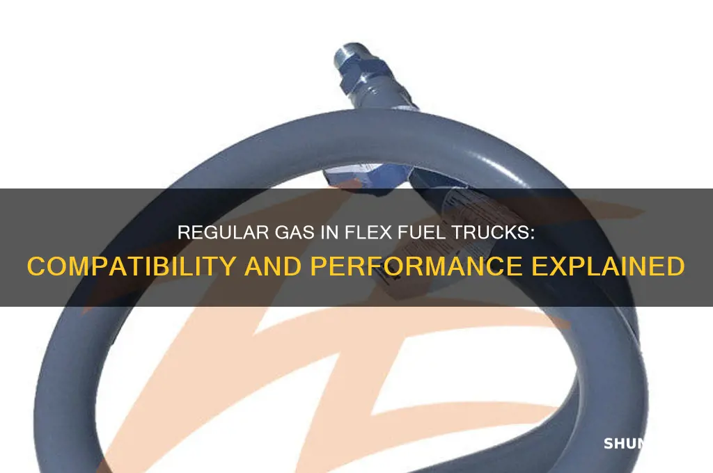 can i use regular gas in a flex fuel truck