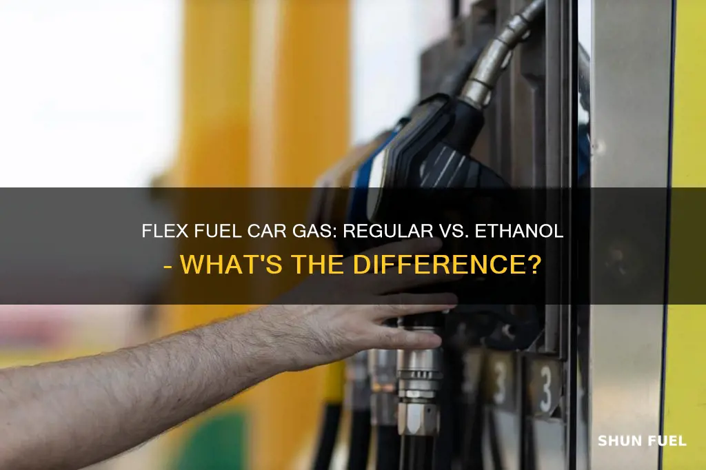 can i use regular gas in flex fuel car