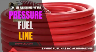 Rubber Hose for High-Pressure Fuel Line: Safe or Not?