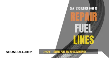 Rubber Hose for Fuel Line Repairs: Safe or Not?