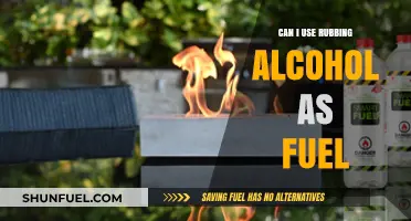 Using Rubbing Alcohol as Fuel: Safety, Efficiency, and Practical Considerations
