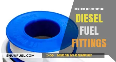 Using Teflon Tape on Diesel Fuel Fittings: Safe or Not?