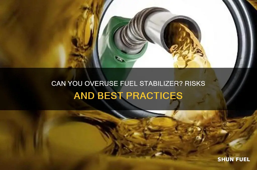 can i use too much fuel stabilizer