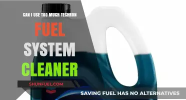 Using Too Much Tecron Fuel System Cleaner: Good or Bad?