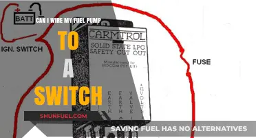 Wiring Your Fuel Pump to a Switch: A DIY Guide