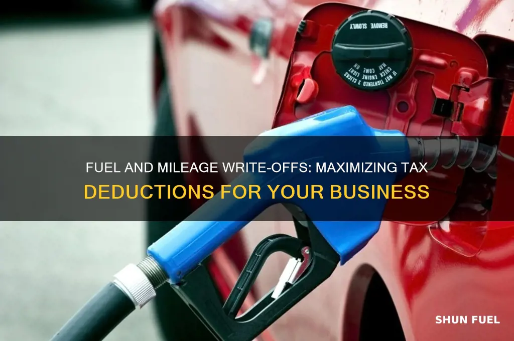 can i write off fuel and mileage