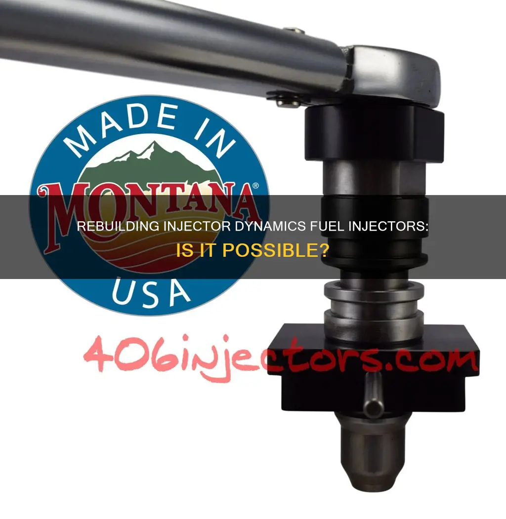can injector dynamics fuel injectors be rebuilt