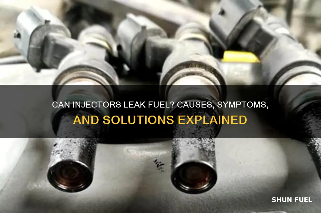 can injectors leak fuel