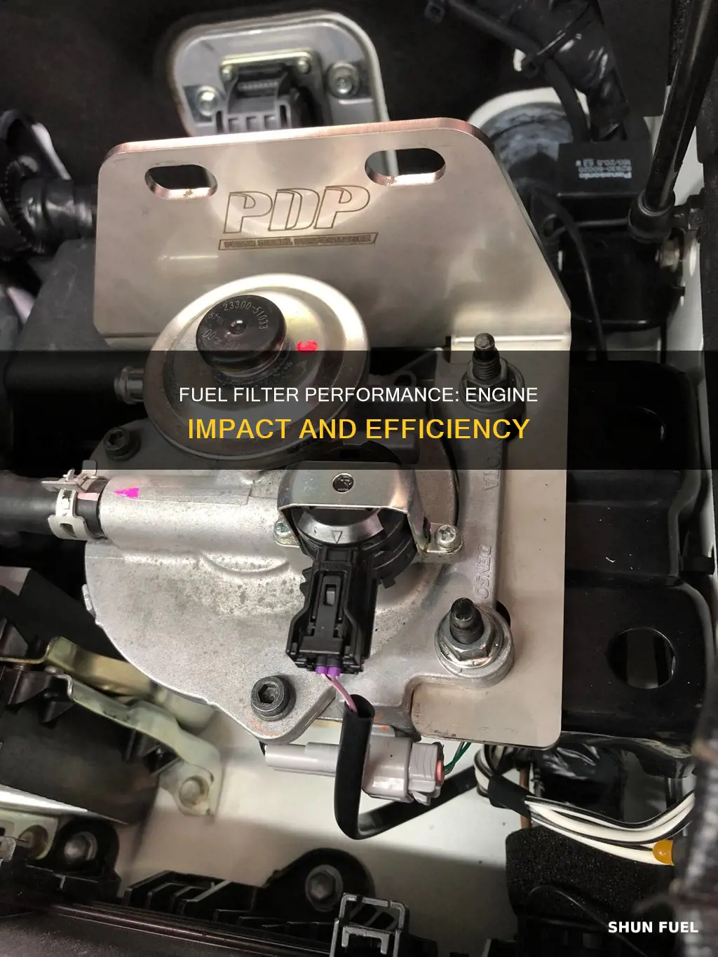 can inline fuel filter affect engine performance