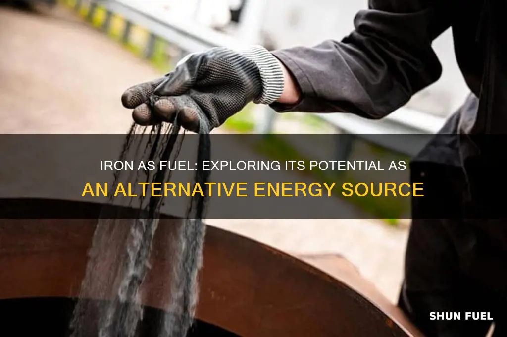 can iron be used as a fuel