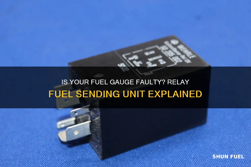 can it be a relay fuel sending unit