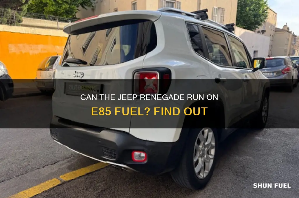 can jeep renegade be fueled by e85