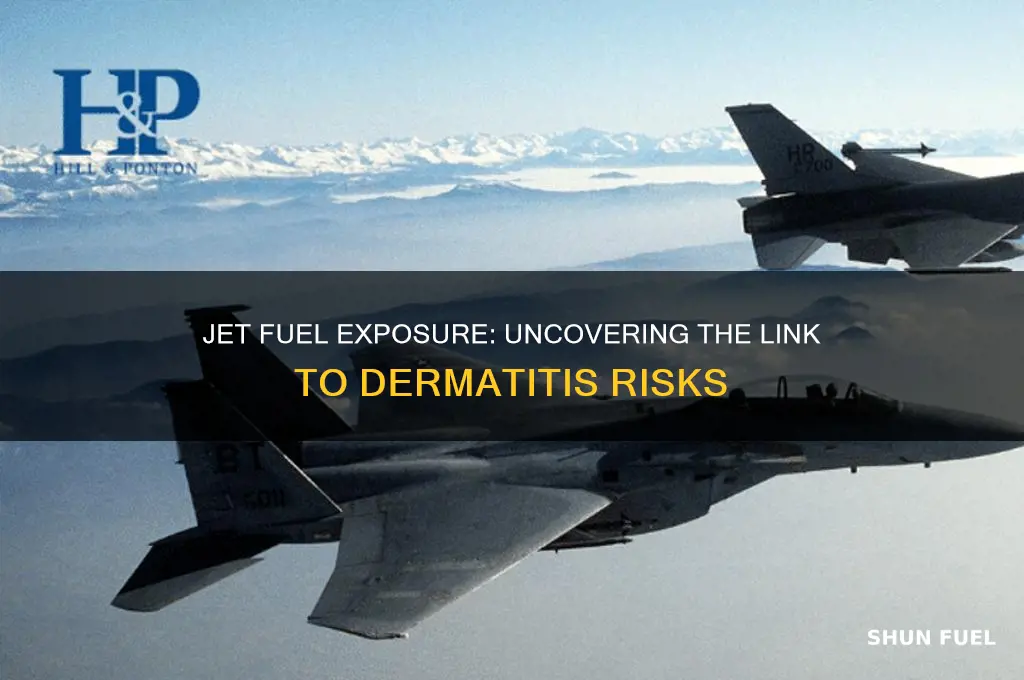 can jet fuel cause dermatitis