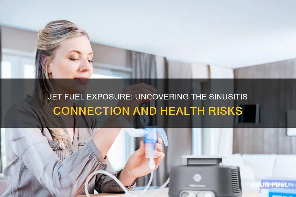 can jet fuel cause sinusitis