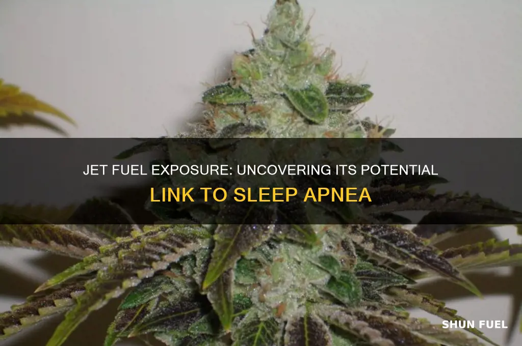 can jet fuel cause sleep apnea