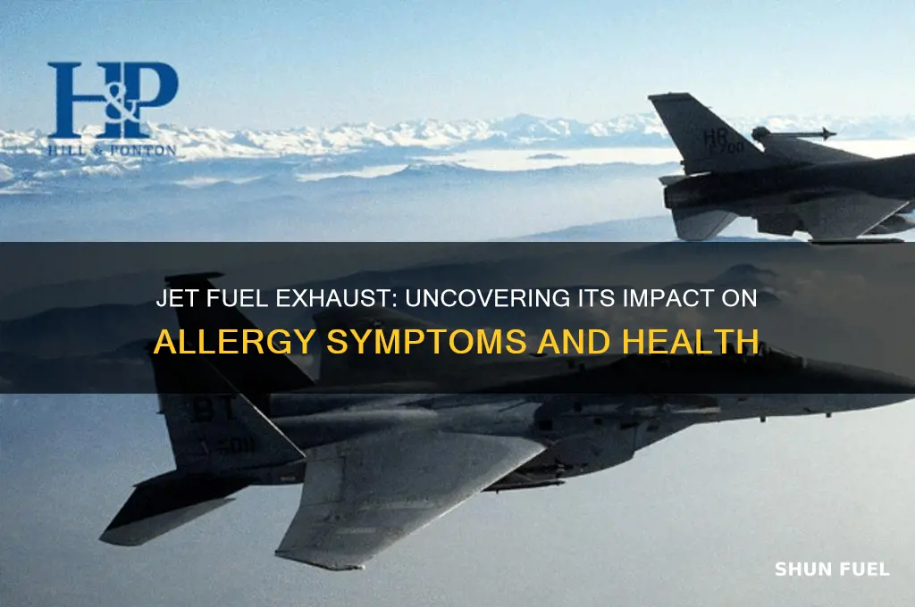 can jet fuel exhaust affect allergies
