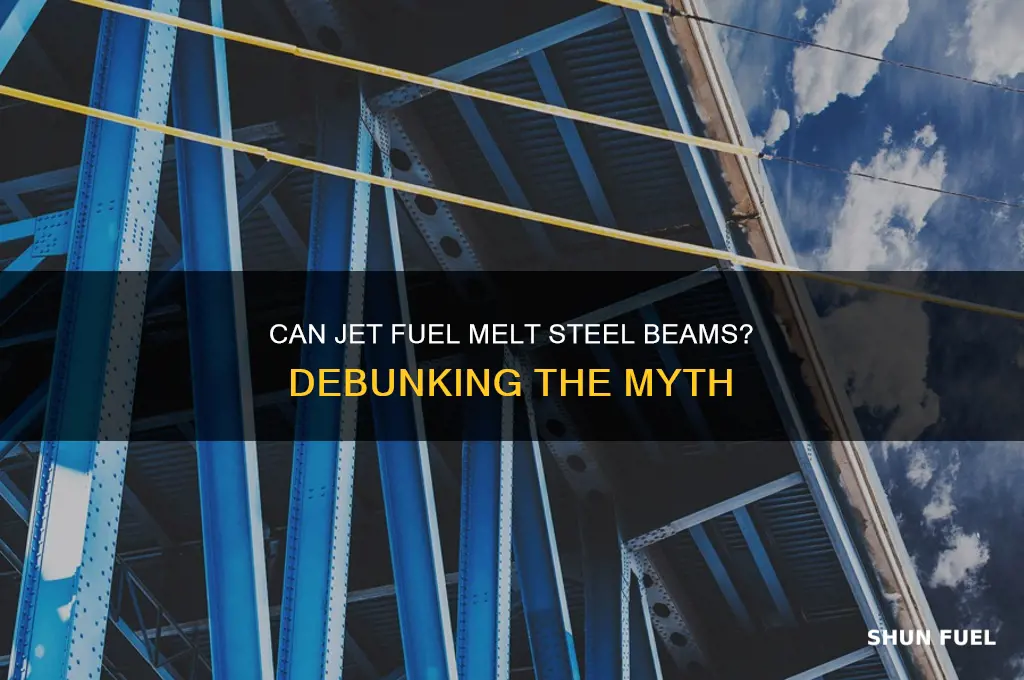 can jet fuel melt steam beams