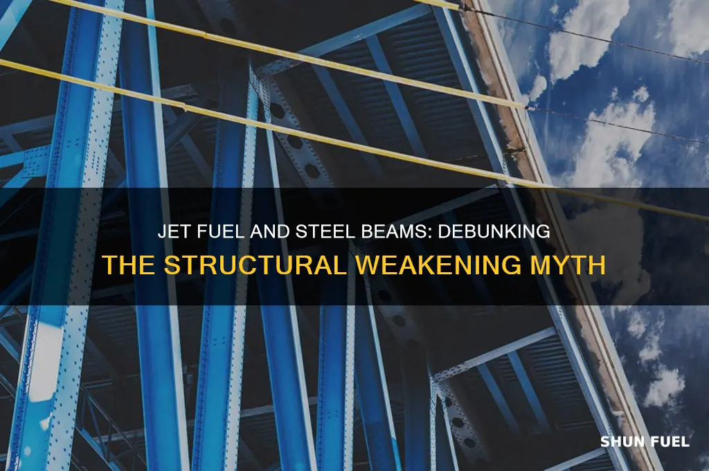 can jet fuel weaken steel beams