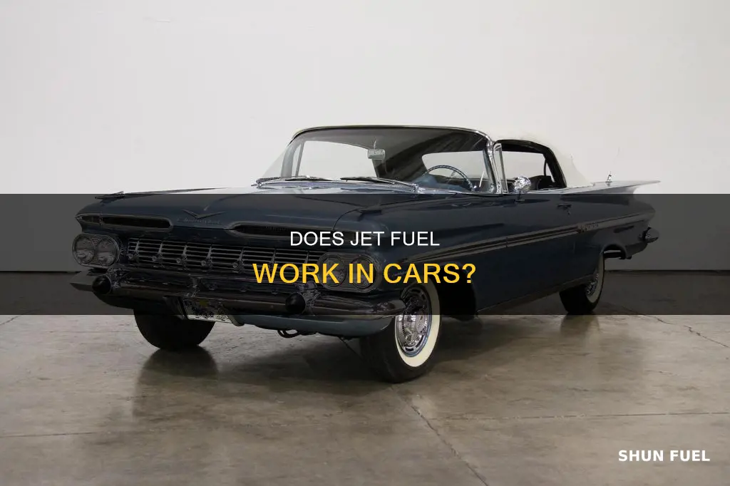 can jet fuel work on car