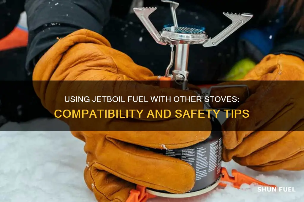 can jetboil fuel be used with other stoves