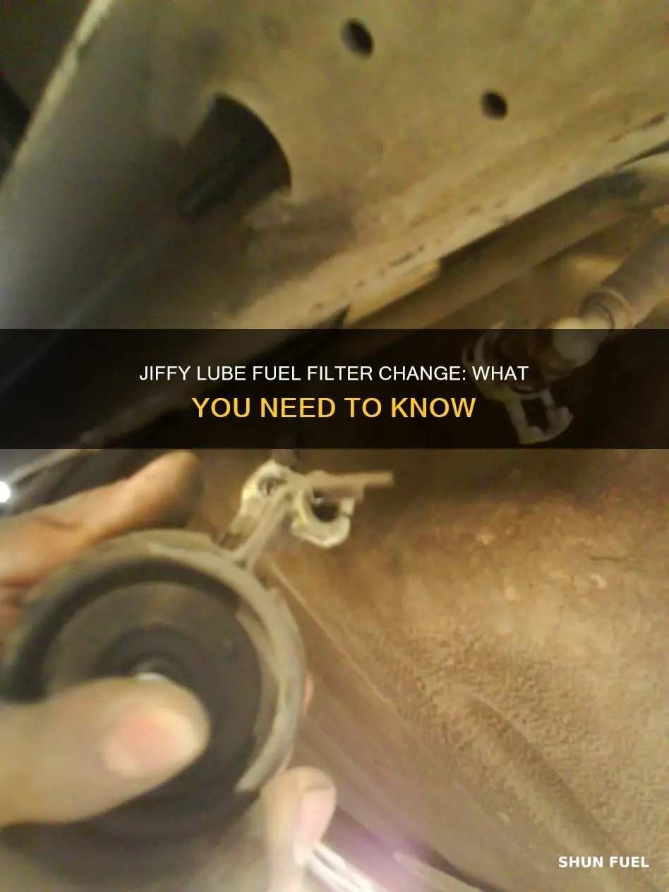 can jiffy lube change fuel filter
