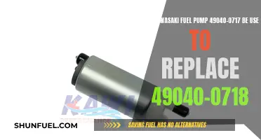 Kawasaki Fuel Pump Replacement: 49040-0717 vs 49040-0718