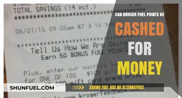 Can Kroger Fuel Points Be Cashed for Money? Find Out Now