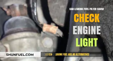 Fuel Filter Leak: Why Your Check Engine Light is On