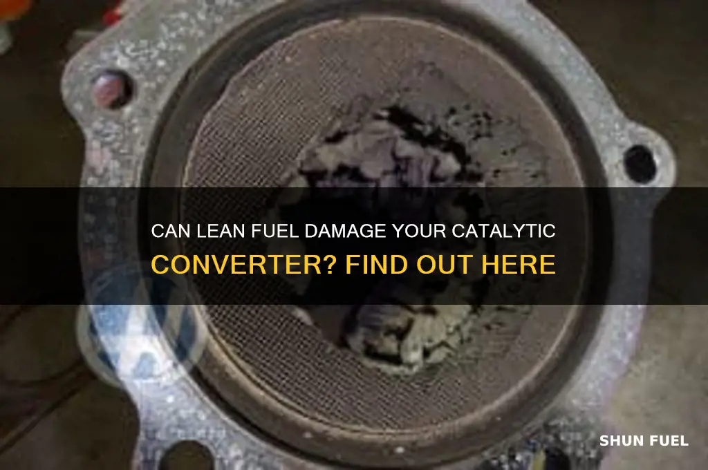 can lean fuel ruin cat converter