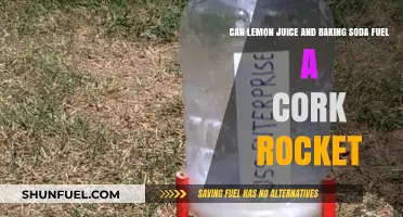 Lemon Juice and Baking Soda: Powering a Cork Rocket Experiment