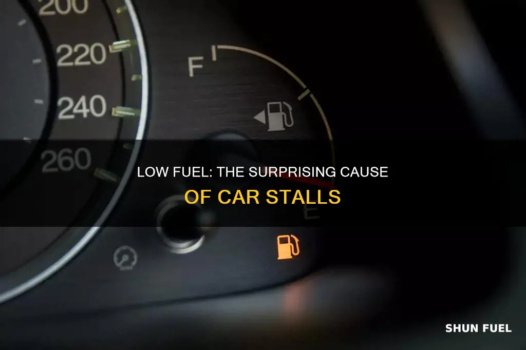 can low fuel cause car to stall