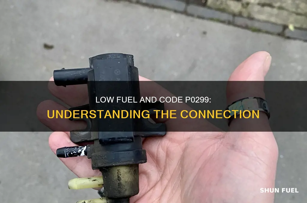 can low fuel cause code p0299