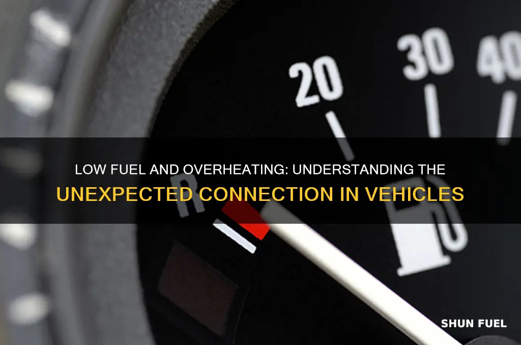 can low fuel cause overheating