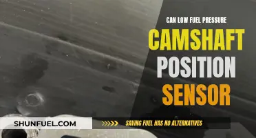 Diagnosing Engine Issues: Low Fuel Pressure and Camshaft Sensors