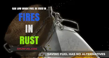 Using Low-Grade Fuel for Rust Fires: Efficiency and Risks Explained