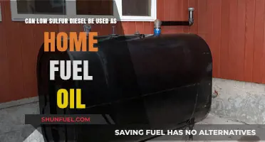 Using Low Sulfur Diesel as Home Fuel Oil